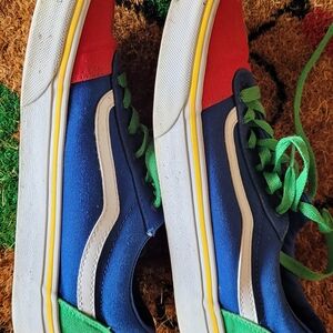Vans colorblock shoes